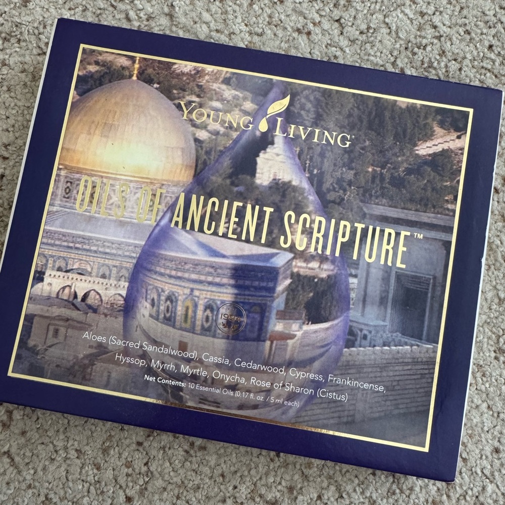 Young Living Oils of Ancient Scripture - Purple and Gold